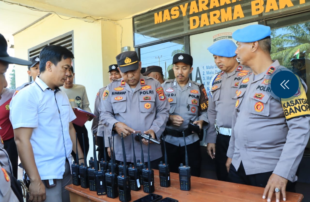 SIPROPAM POLRES TULANG BAWANG BARAT LAKUKAN GAKTIBLIN UNTUK MENINGKATKAN DISIPLIN PERSONIL