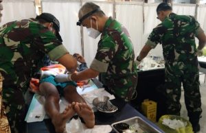 Pelaksanaan khitanan massal (Foto/Dok): Hoeget Warta Pena Satu Jatim)