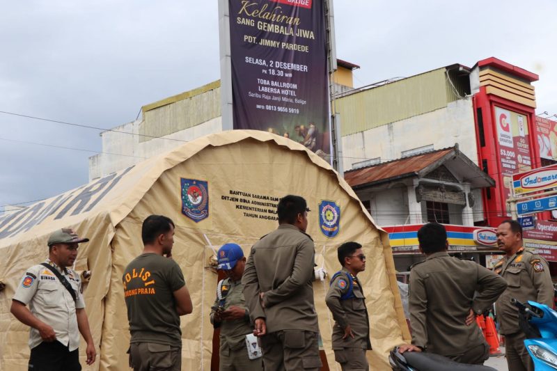 Pemkab Toba Dirikan Posko Siaga Bencana