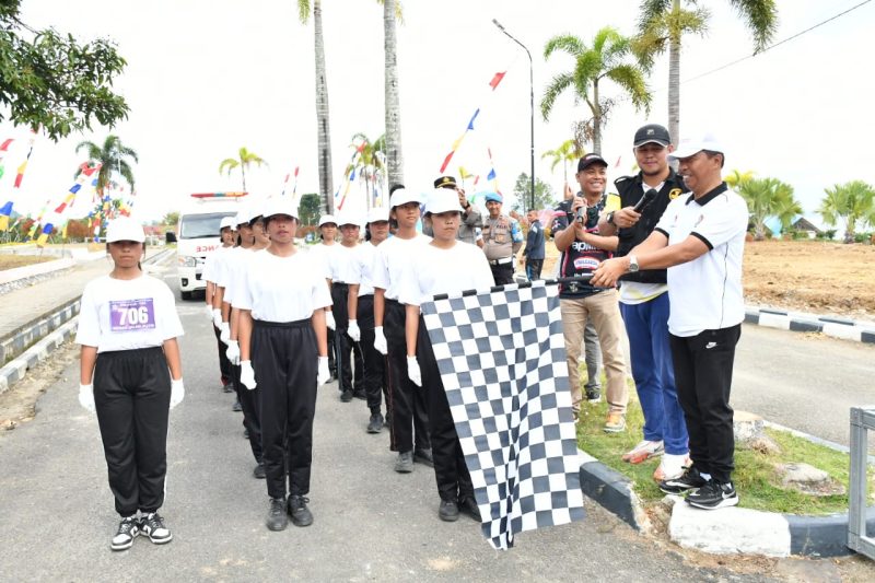 Semangat Juang di Tarkam Toba 2025: Gerak Jalan Beregu Membangkitkan Semangat Olahraga