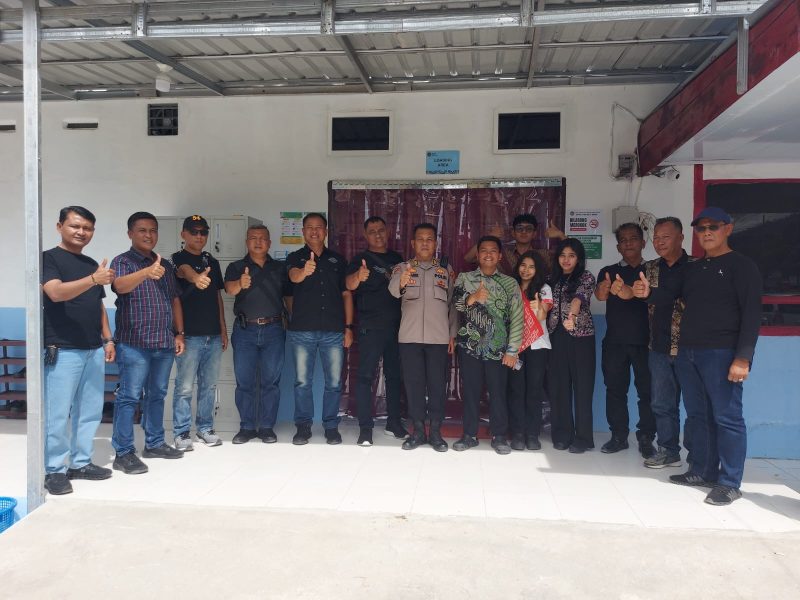 Kapolres Toba Tinjau Persiapan Operasional Dapur SPPG Yayasan Kemala Bhayangkari