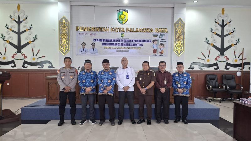 Polresta Palangka Raya Ikuti Pra Musrenbang Tematik Stunting Tahun 2025