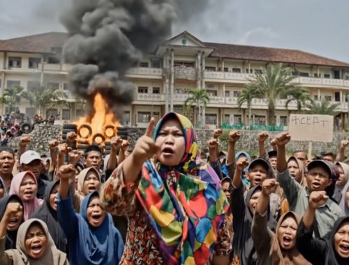 Foto: Tangkap video Sosial Media TikTok akun @gerakanrakyat