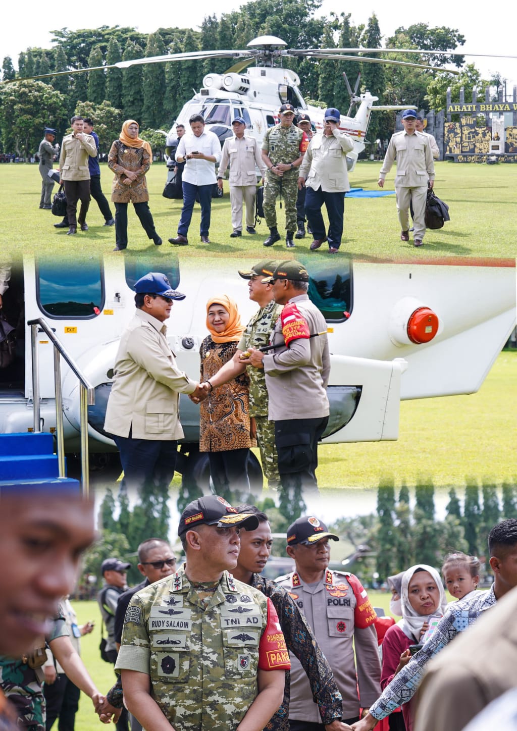 Pangdam V/Brawijaya Pimpin Operasi Pengamanan VVIP Kunjungan Presiden RI di Wilayah Malang Raya