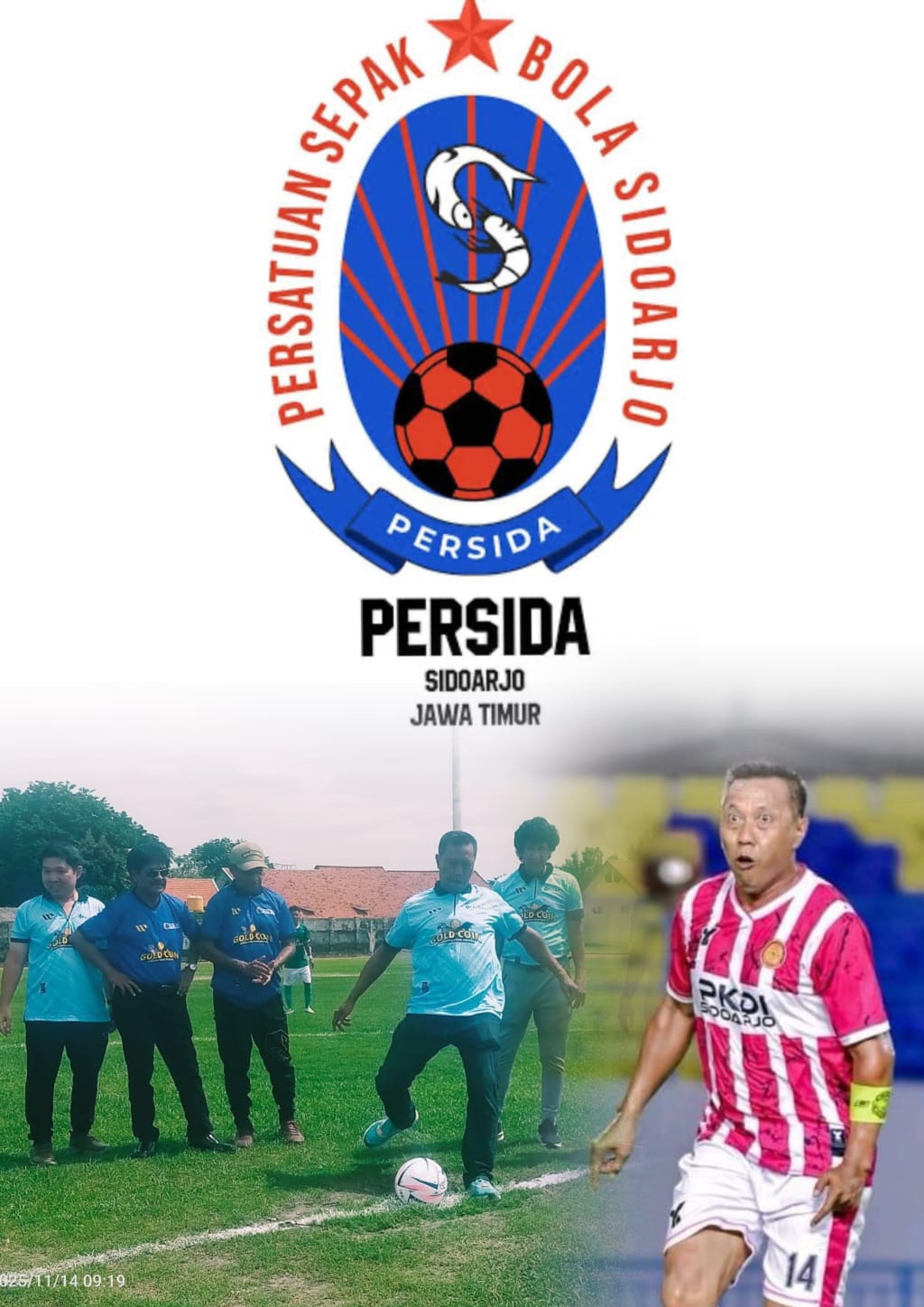 Persida Sidoarjo Butuh Tangan Dingin Bupati Sidoarjo Untuk Mengejar Prestasi Lebih Tinggi