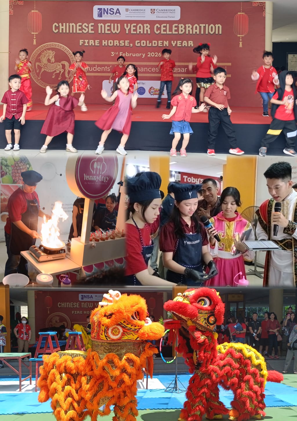 Merajut Keberuntungan Dalam Perayaan Imlek 2026 di NSA Dalam Kebersamaan Rasa, Nada dan Makna