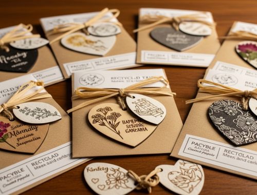 Custom Heart Tags