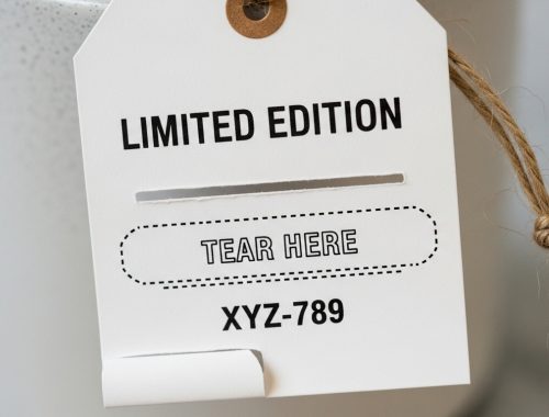 Custom Tear-Off Tags