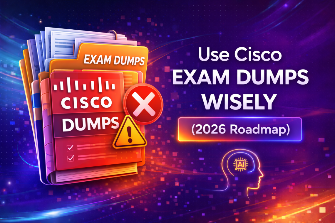 How to Use Cisco Exam Dumps Wisely in Your Study Plan (2026 Roadmap)
