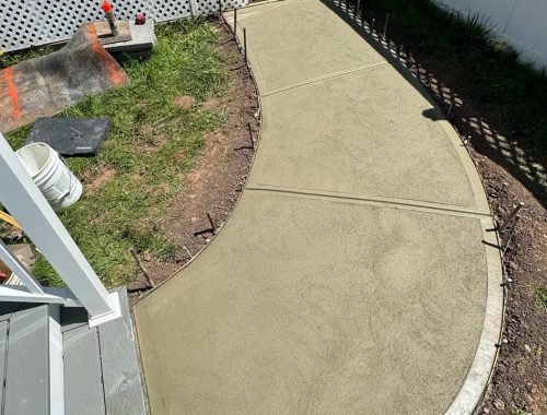 Sidewalk construction Bronx NY